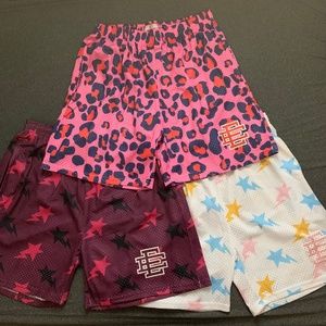 Eric Emanuel Basketball / Streetwear Shorts - 3 piece bundle - Medium